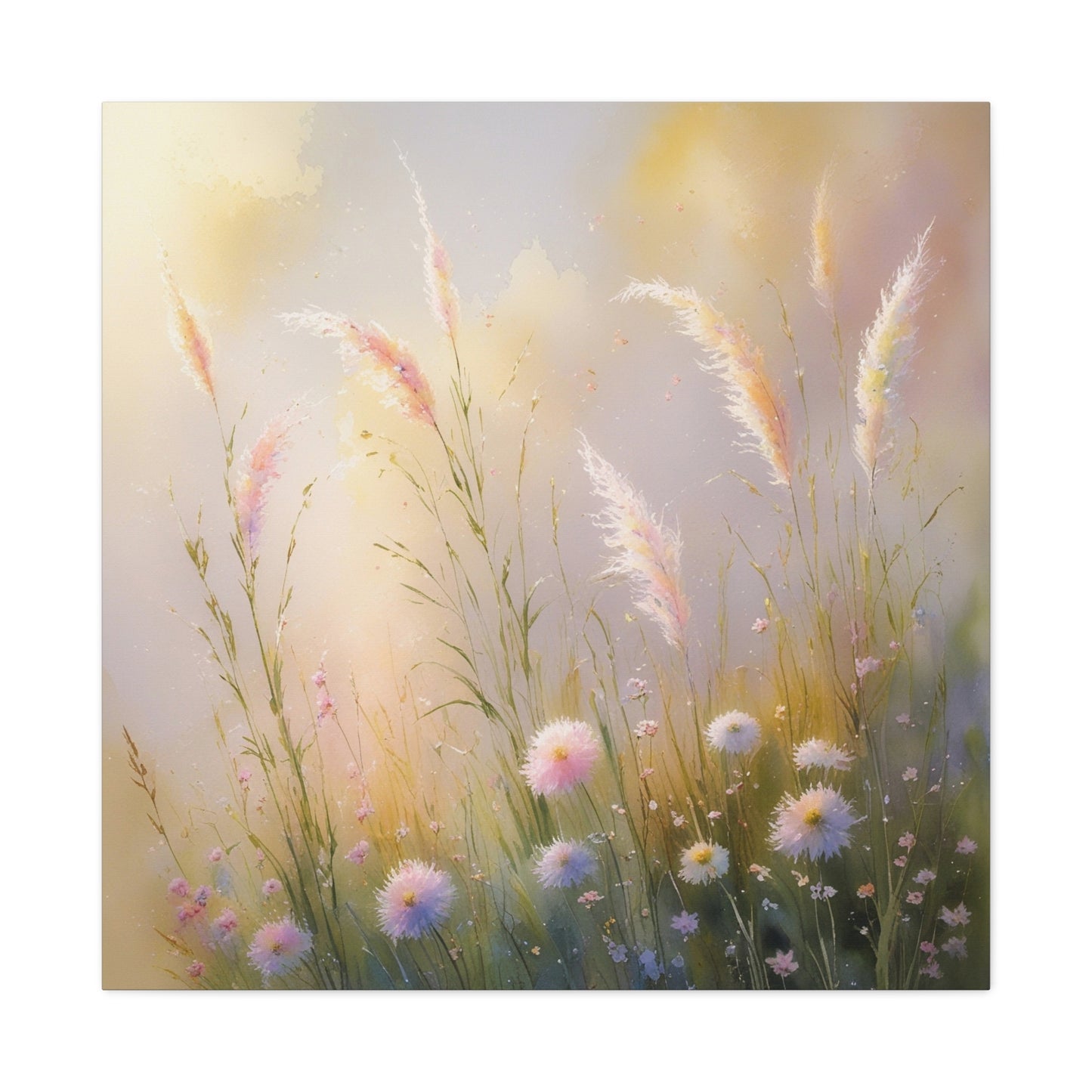 Whimsical Meadow Canvas Art