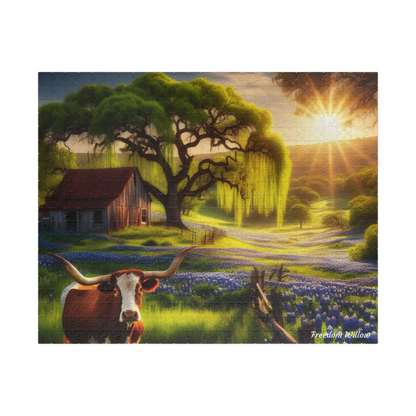 Puzzle Bluebonnet Ranch