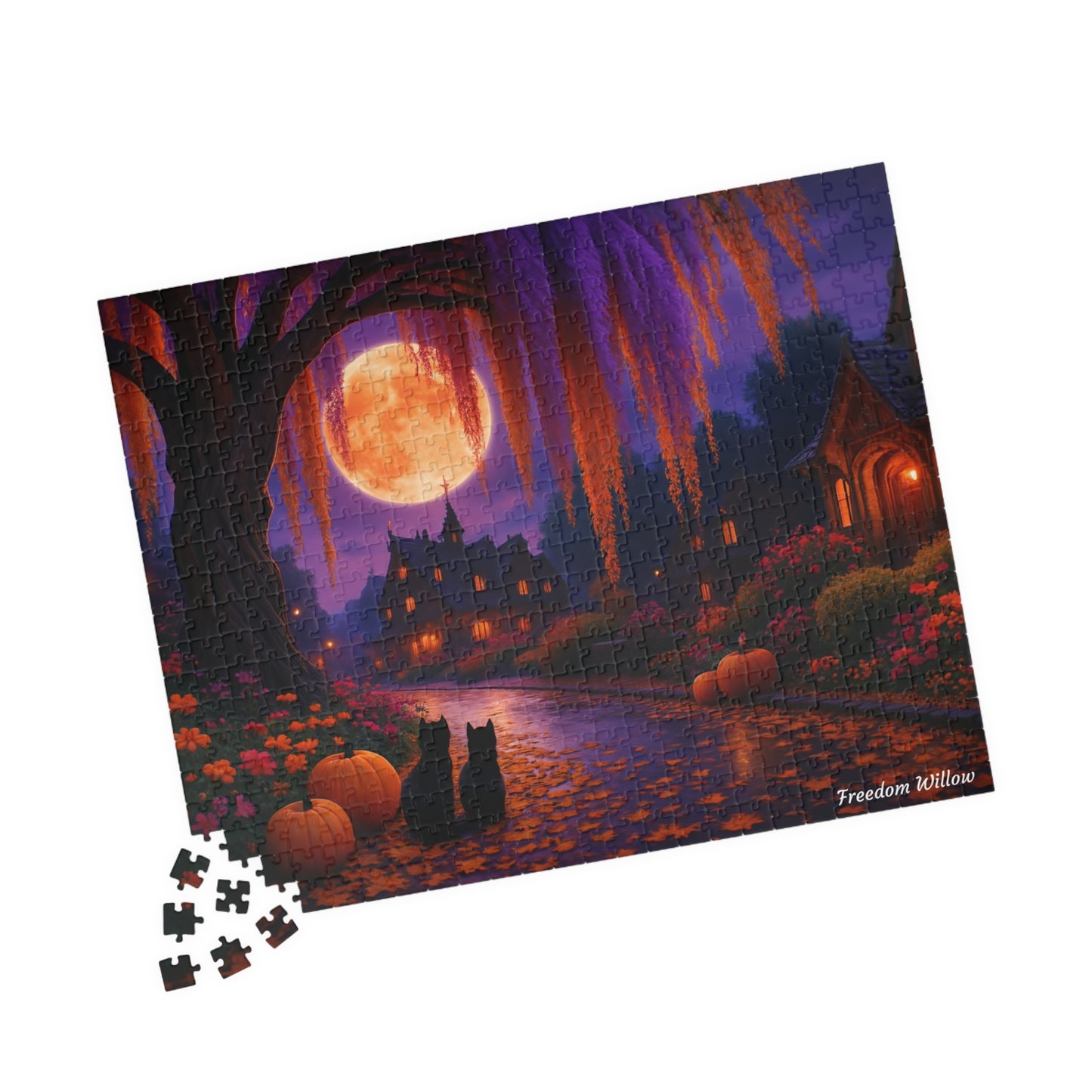 NEW! Puzzle: Happy Willoween by Freedom Willow