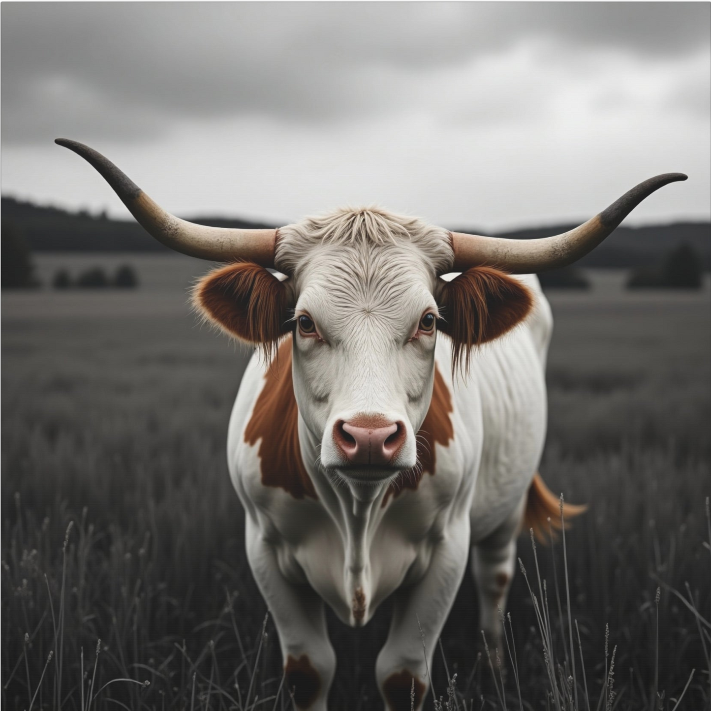 Longhorn Canvas Art