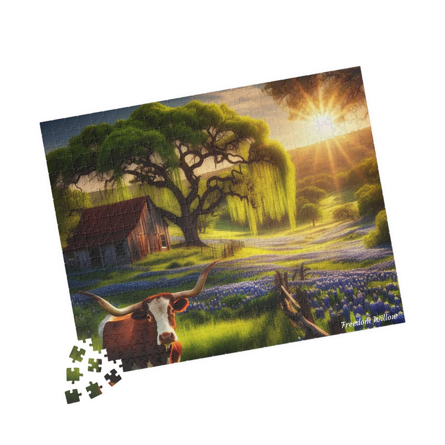 Puzzle Bluebonnet Ranch