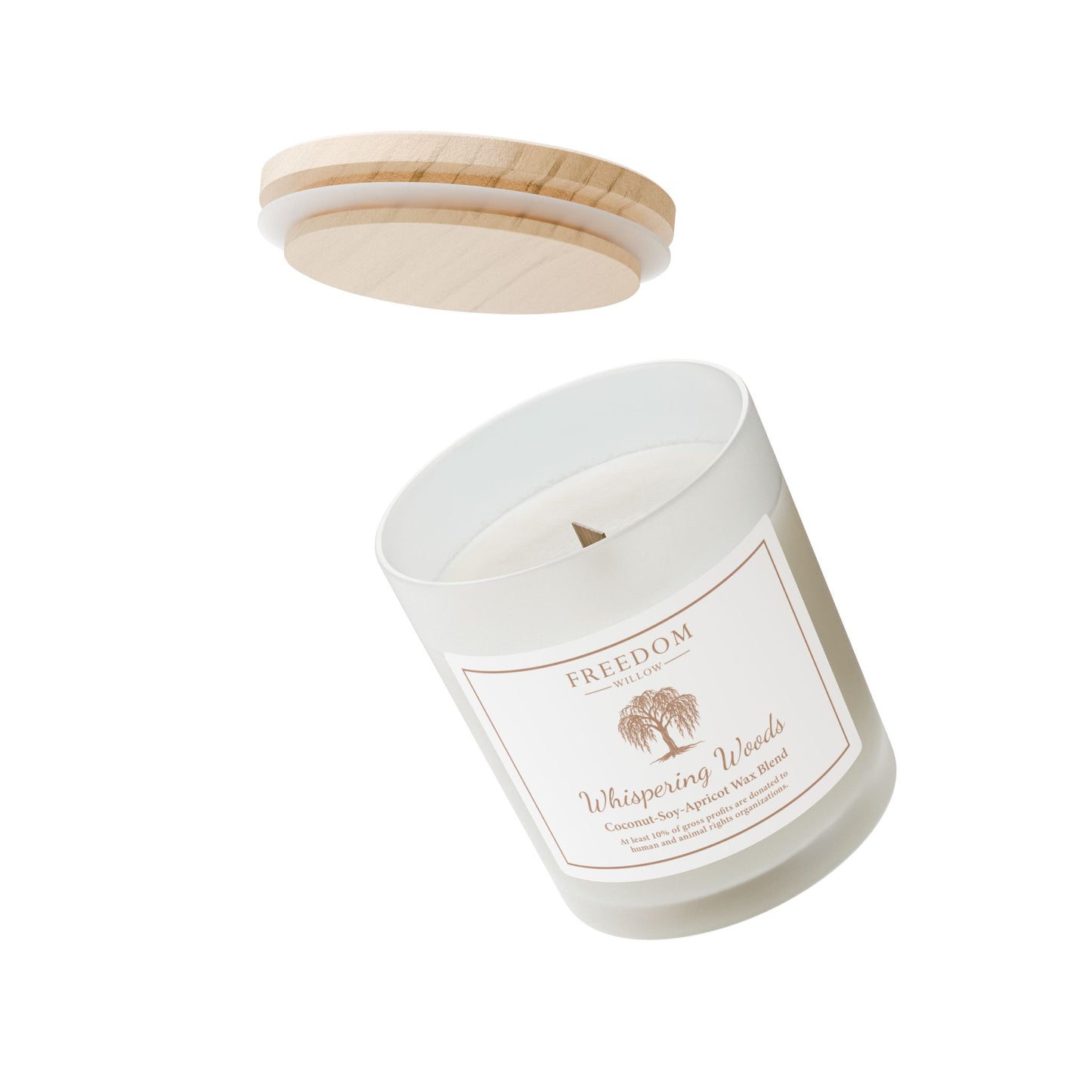 Vegan Candle Whispering Woods