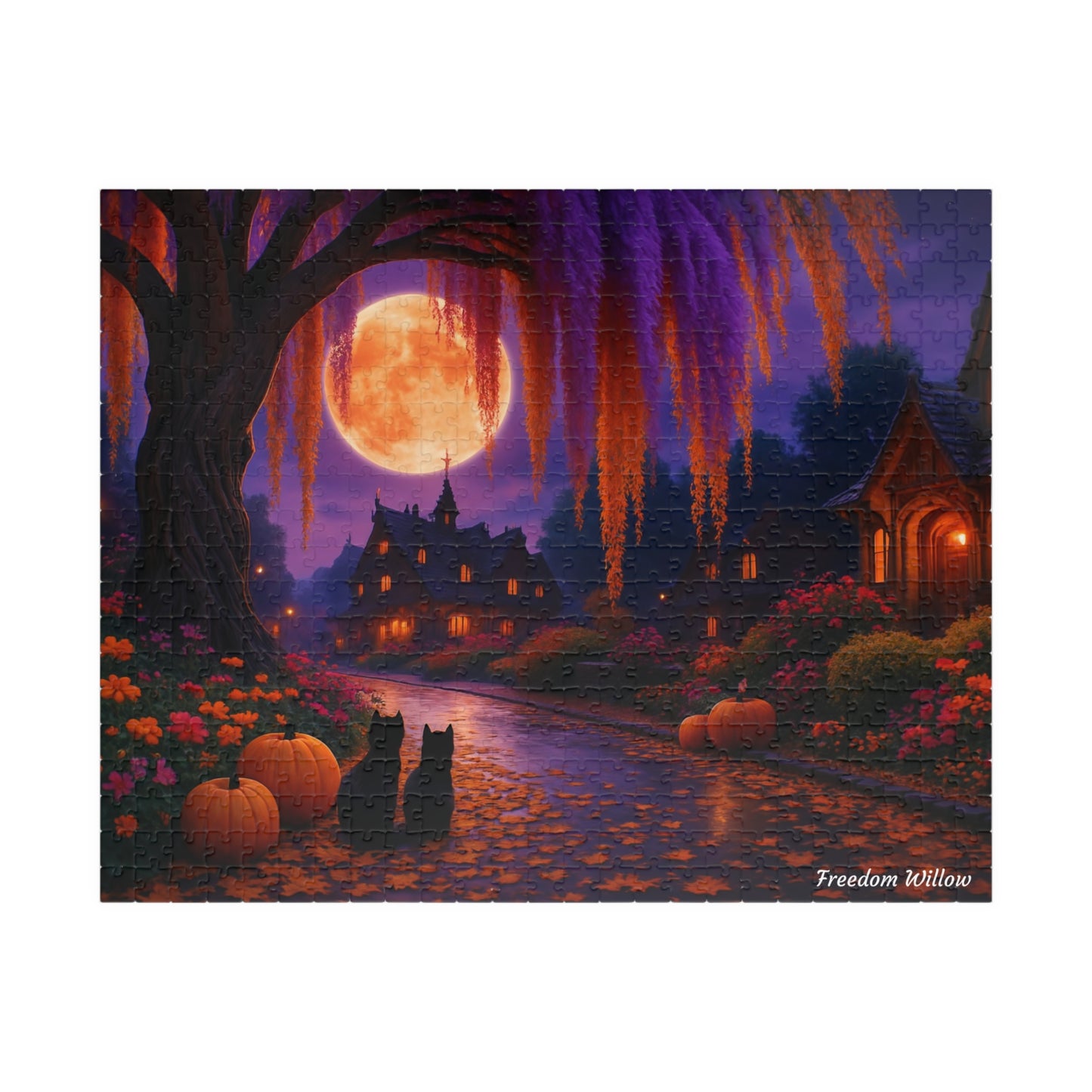 NEW! Puzzle: Happy Willoween by Freedom Willow