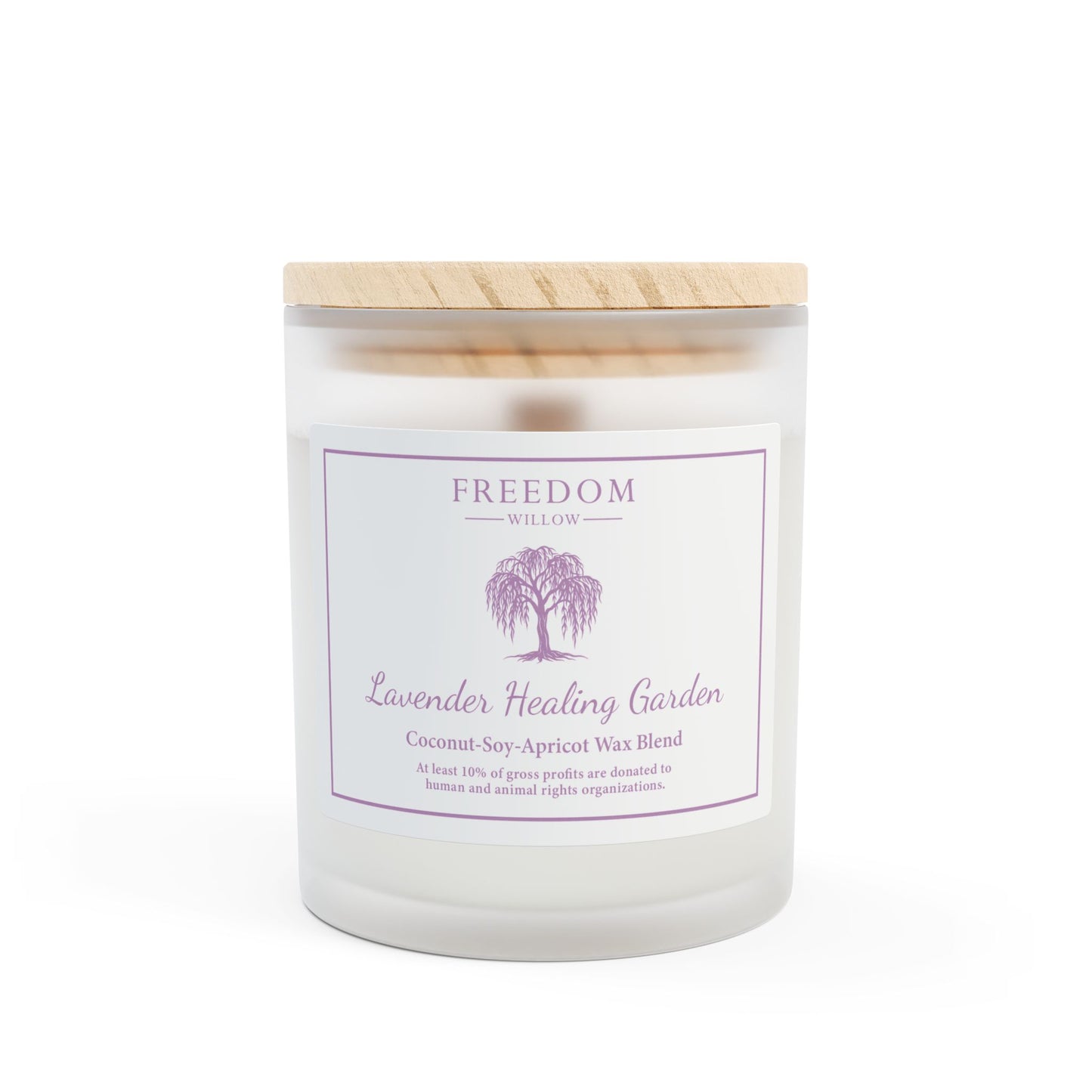 Natural Wax Candle Lavender