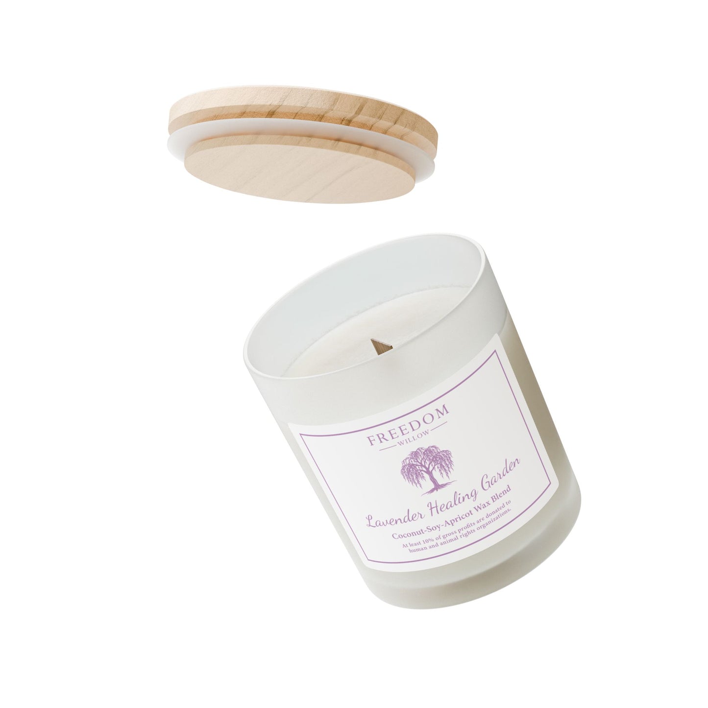 Natural Wax Candle Lavender