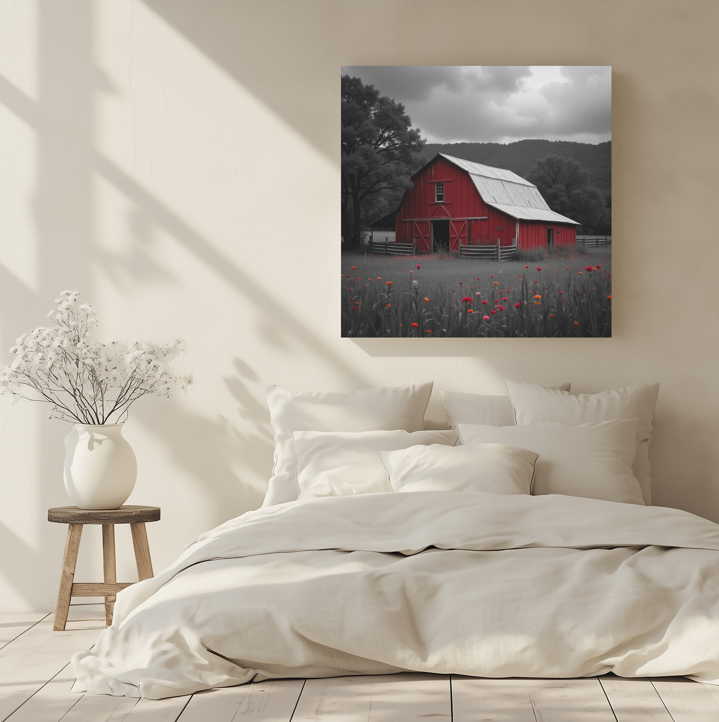 Country Barn Canvas Art