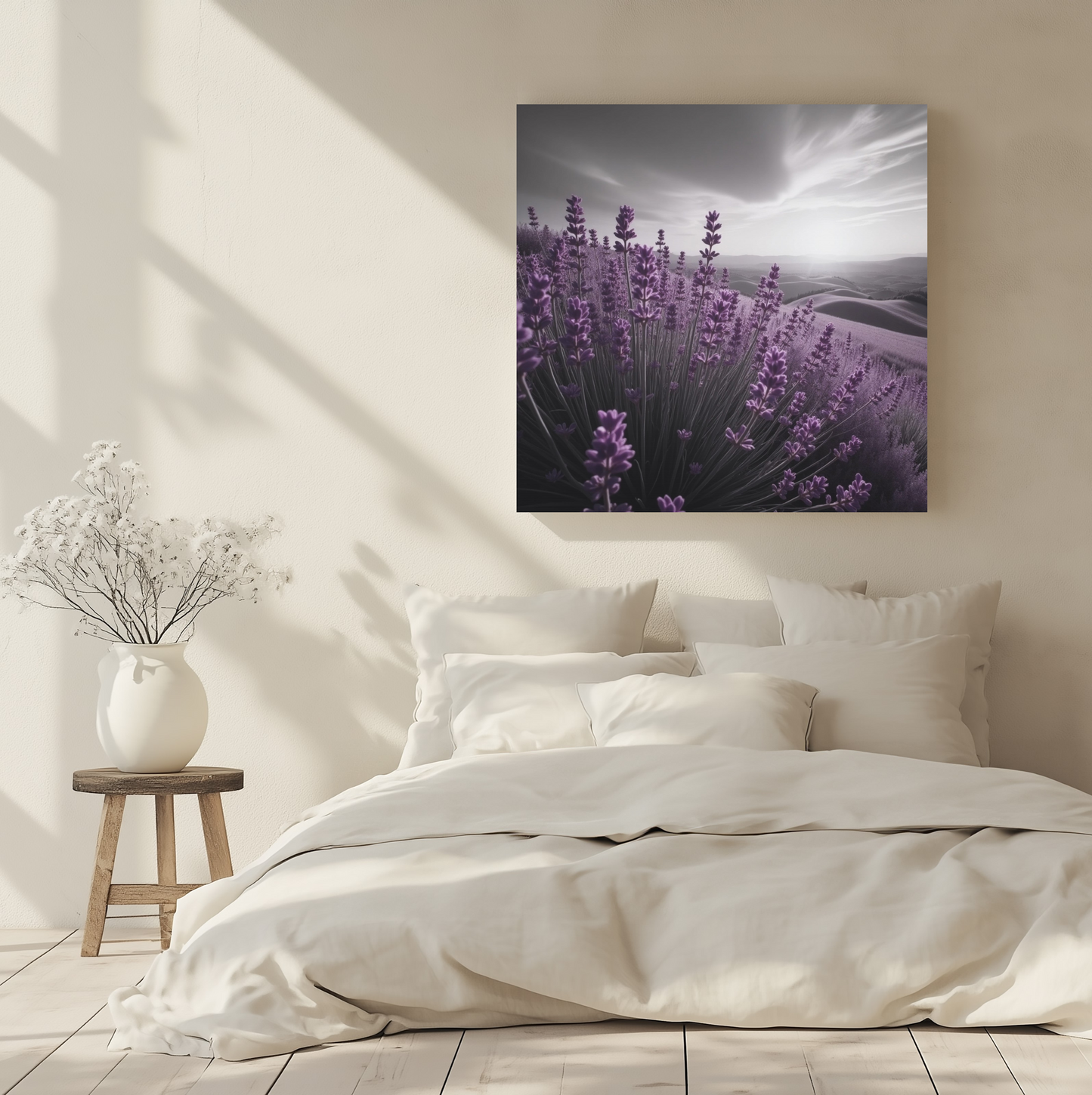Lavender Hills Canvas Art