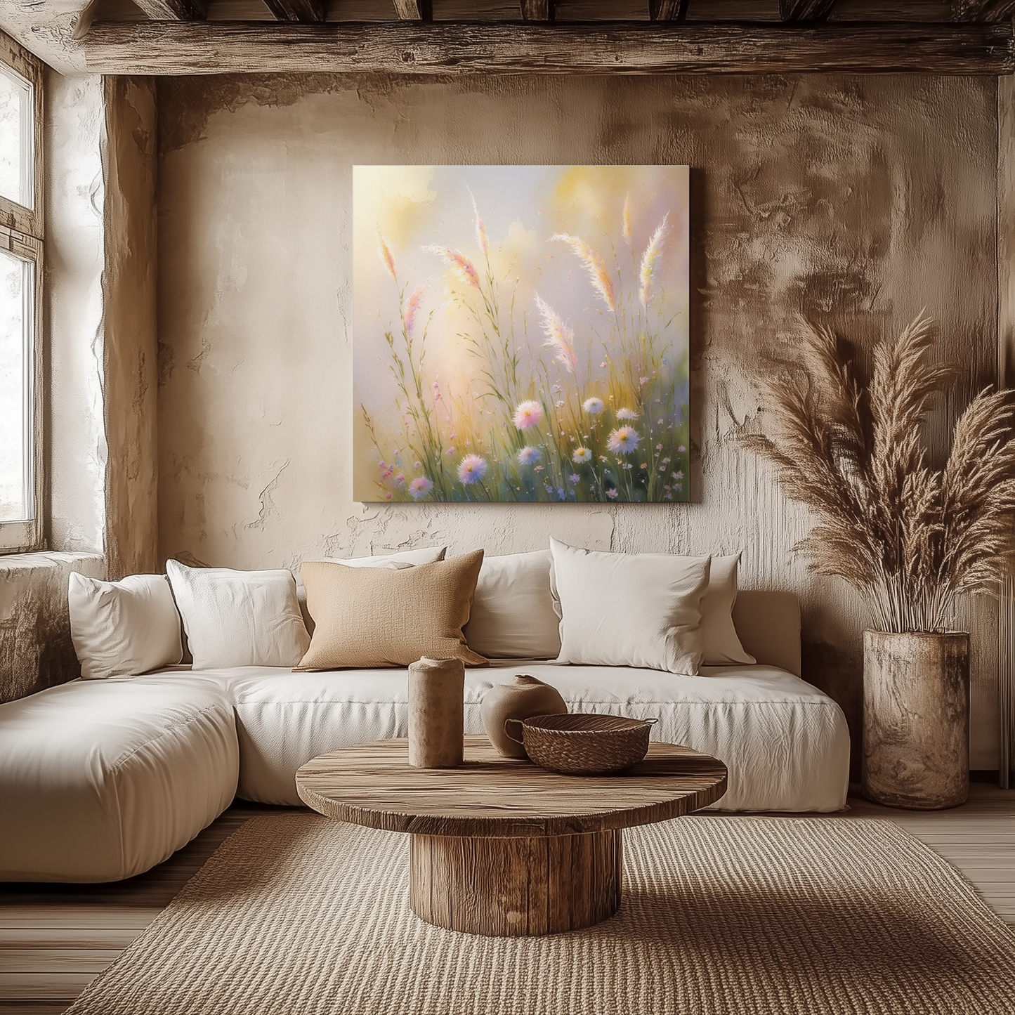 Whimsical Meadow Canvas Art