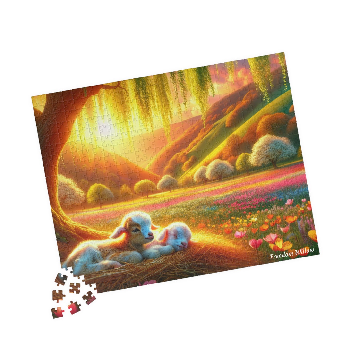 Puzzle: Gentle Valley by Freedom Willow