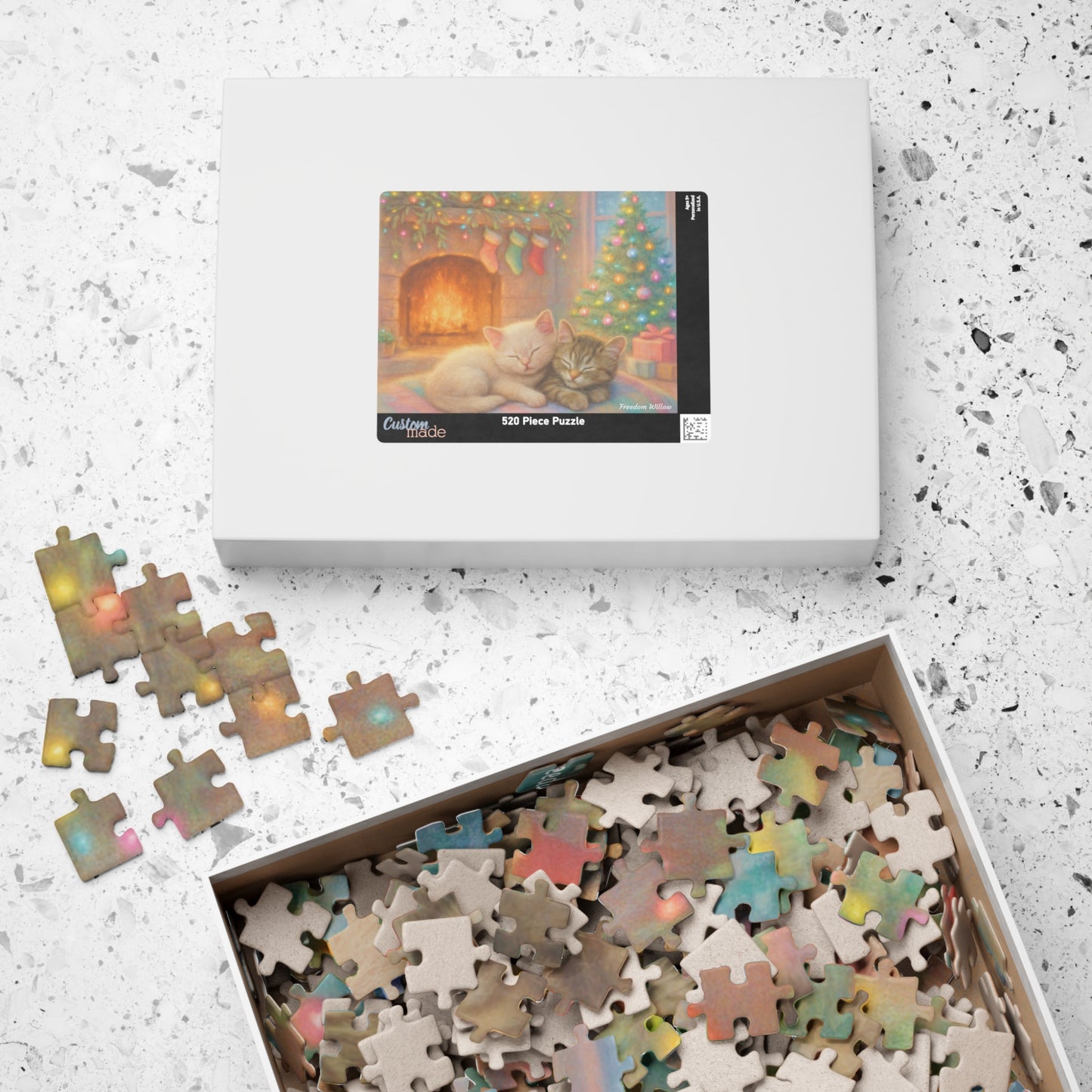 NEW! Puzzle: Cozy Kittens by Freedom Willow