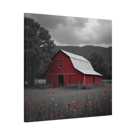 Country Barn Canvas Art