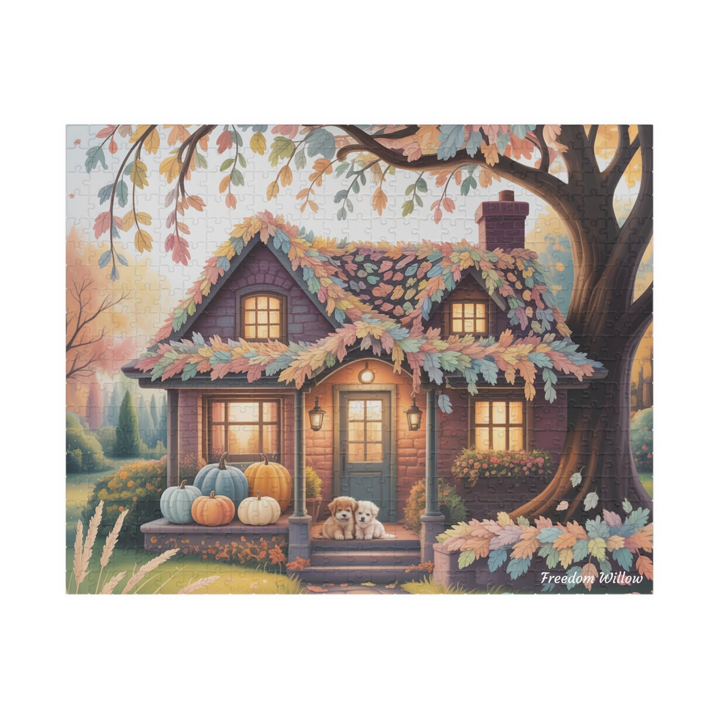 NEW! Puzzle: Autumn Blessings by Freedom Willow