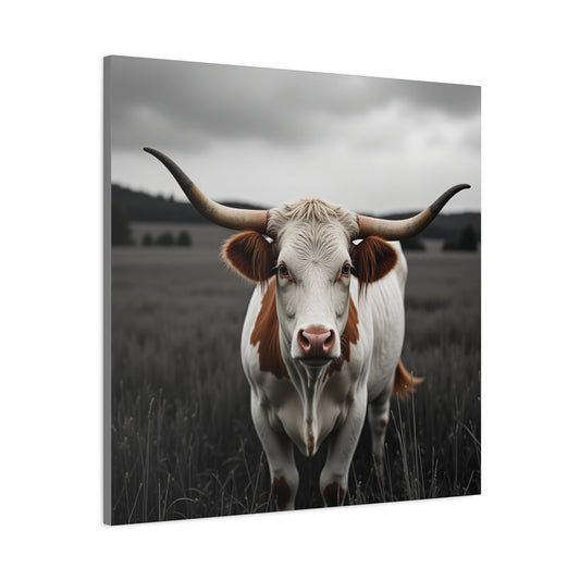 Longhorn Canvas Art