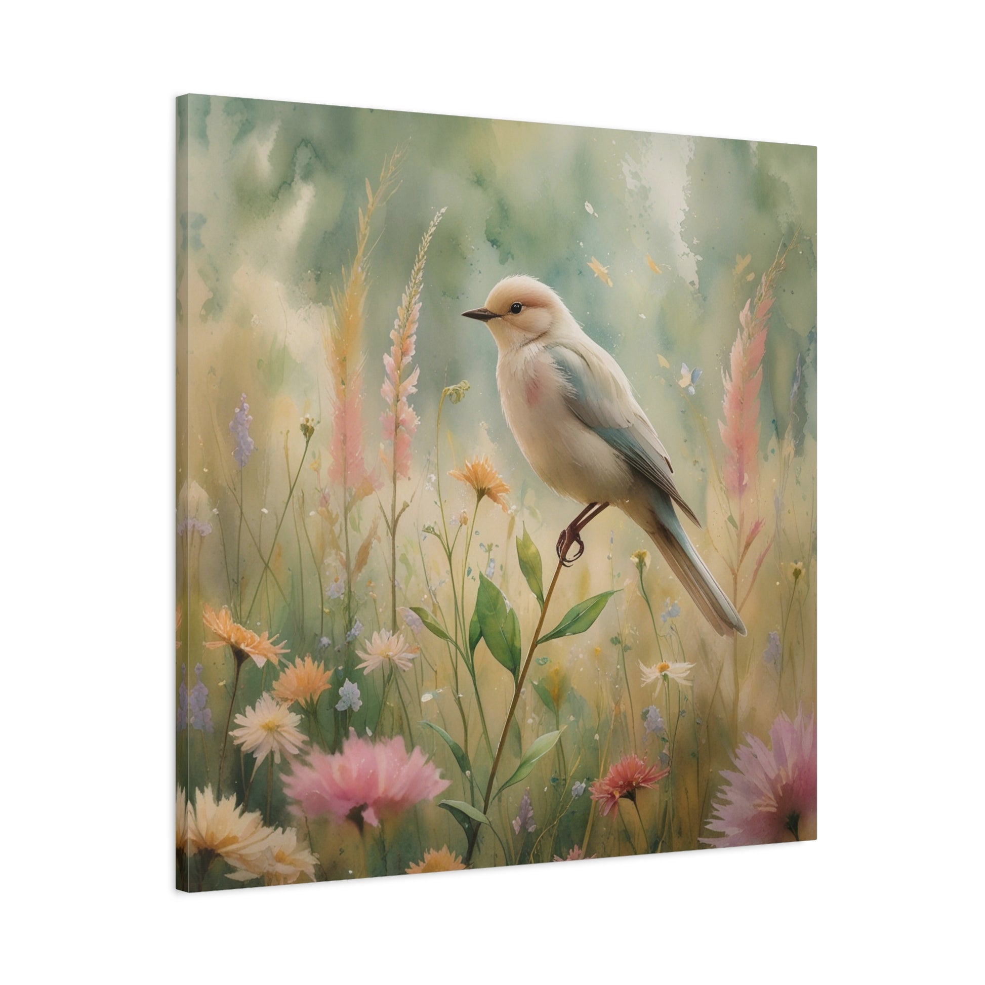 Serene Bird Canvas Art