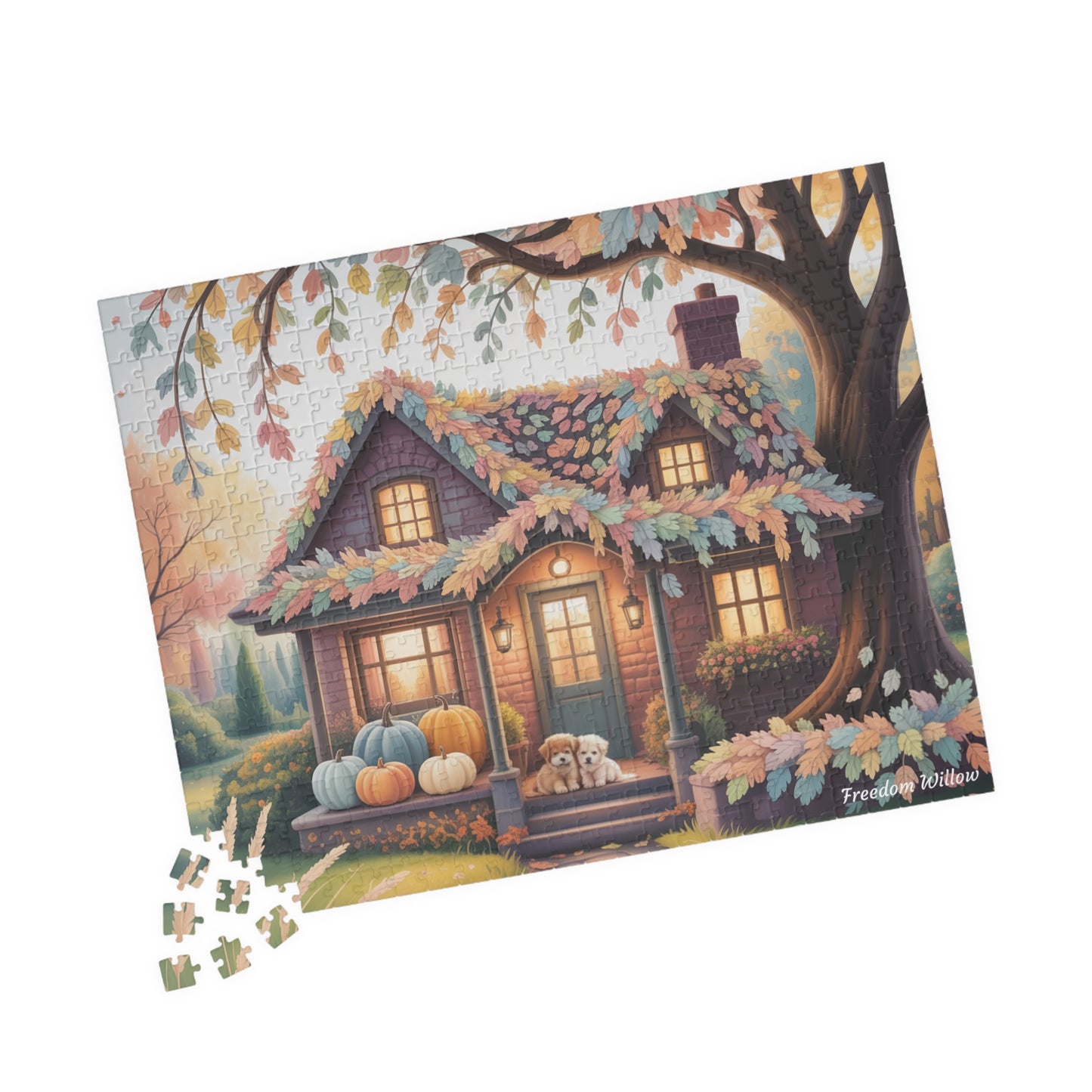 NEW! Puzzle: Autumn Blessings by Freedom Willow