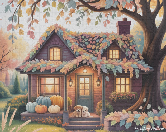 NEW! Puzzle: Autumn Blessings by Freedom Willow