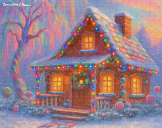 NEW! Puzzle: Candy Cottage by Freedom Willow