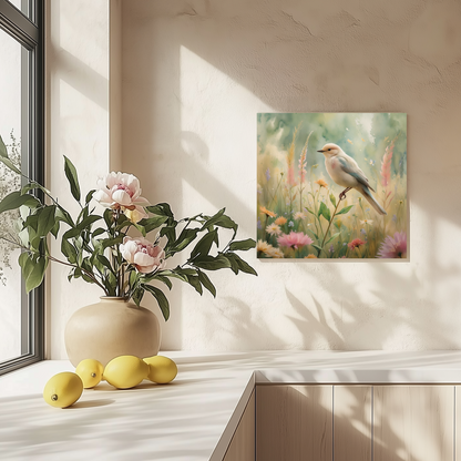 Serene Bird Canvas Art