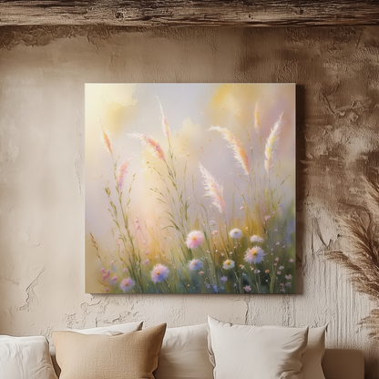 Canvas Wall Art: Whimsical Meadow by Freedom Willow